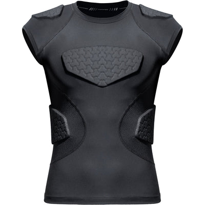 COOLOMG Youth Football Padded Shirt Chest Protector CF004