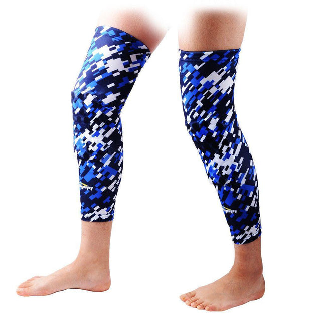 COOLOMG Basketball Knee Pads For Kids Youth Adult Long Leg Knee Sleeves