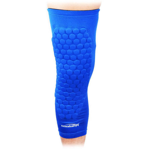 Basketball Long Leg Knee Sleeve with Extra Full Cover Pads