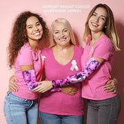 Ribbon Breast Cancer Awareness Arm Sleeve