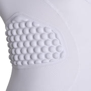 COOLOMG Youth Baseball Chest Protector Padded Compression Vest Shirt Softball Football Lacrosse CF001