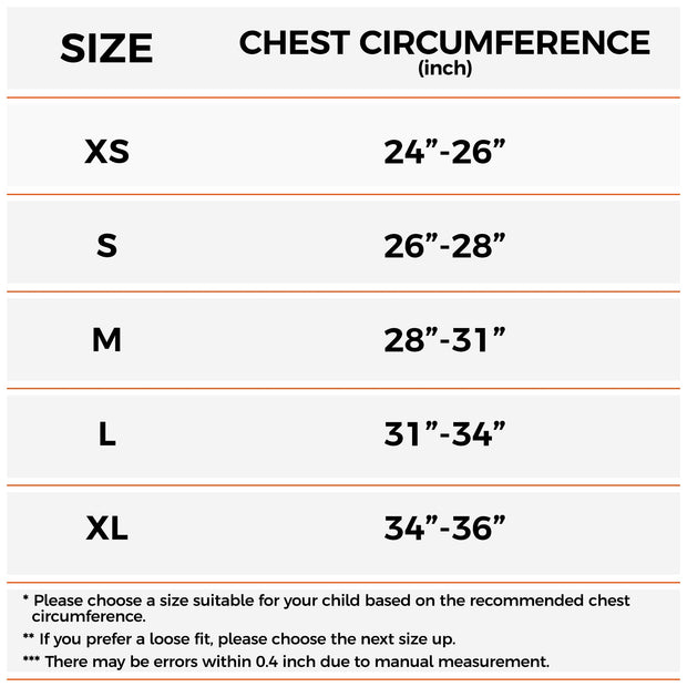 COOLOMG Youth Baseball Chest Protector Padded Compression Shirt Softball Football Lacrosse Rib Heart Sternum Guard