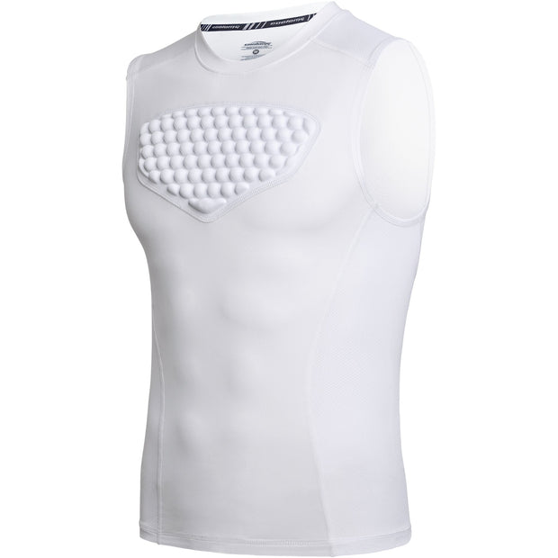 COOLOMG Youth Baseball Chest Protector Padded Compression Shirt