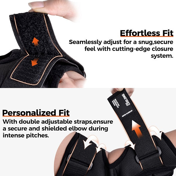 COOLOMG Batter's Baseball Elbow Guard for Adult Youth C01_BE001