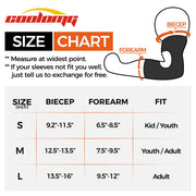 COOLOMG Batter's Baseball Elbow Guard for Youth Adult with Adjustable Straps