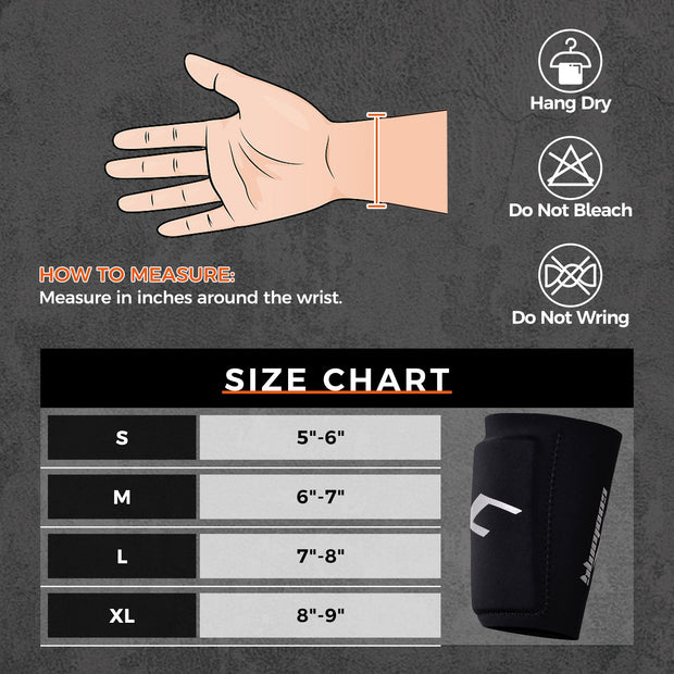 COOLOMG Baseball Wrist Guard with Panel Shield Protective Handband for Baseball,Softball,Football 1 Piece