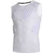 Youth Baseball Chest Protector Padded Compression Vest Shirt For Softball Football Lacrosse CF001