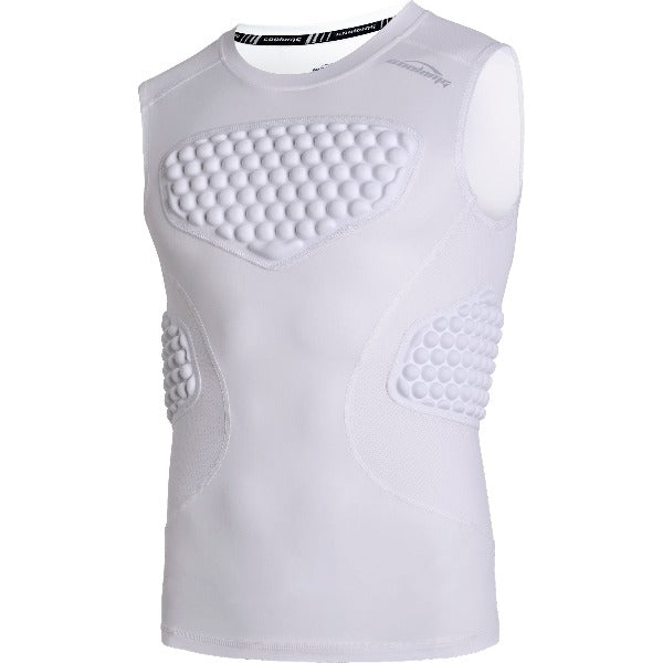 Youth Baseball Chest Protector Padded Compression Vest Shirt For Softball Football Lacrosse CF001