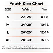 COOLOMG Youth Boys Football Girdle Padded Shorts/Leggings,Integrated Hip,Tailbone,Thigh Pads Girdles for Football Rugby CF005