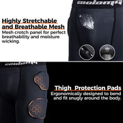 Football Girdle Padded Leggings With Knee Pads CF007