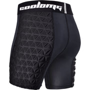 Women Padded Softball Sliding Shorts White/Black WE005