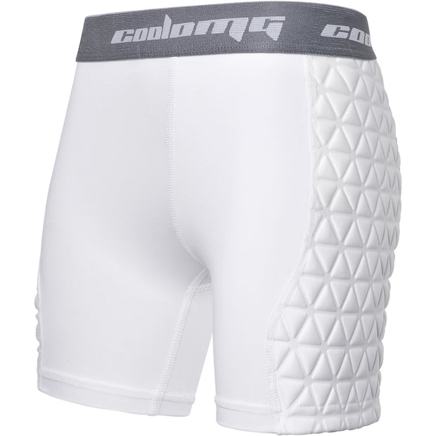 Women Padded Softball Sliding Shorts White/Black WE005