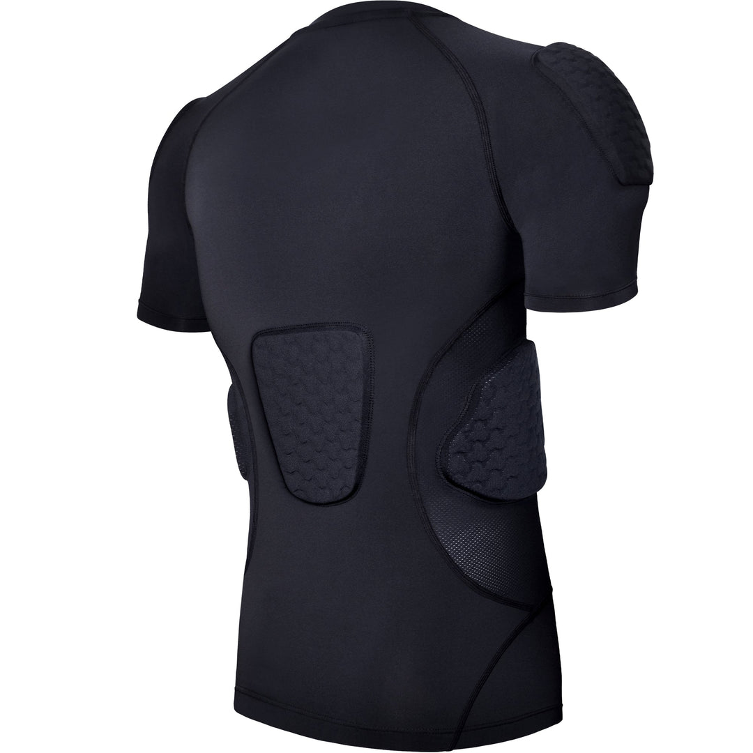 COOLOMG ボーイズ パッド入りシャツ 胸部リブプロテクター ハートガード 胸骨保護 圧縮シャツ バスケットボール 野球 フットボール ラクロスゴールキーパー ユー COOLOMG ボーイズ パッド入りシャツ 胸部リブプロテクター ハート