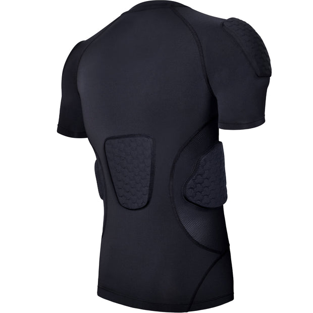 Base Layer Padded Collarbone Shirt PADDED SHIRT Chest Shoulder