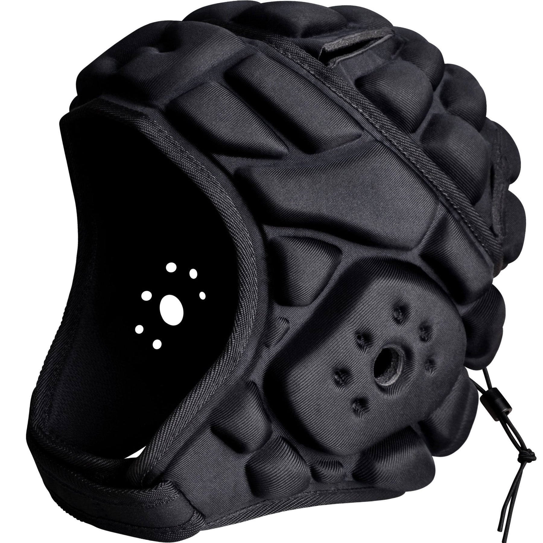black pad on football helmet COOLOMG Soft Shell Flag Football Helmet 19mm Thick Soft Shell Head Protector For Youth Adults SP160_V