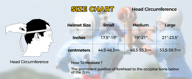 COOLOMG Football Helmet Soft Padded Headgear 7v7 Soft Shell Head Protector For Youth Adults