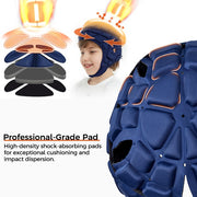 Flag Football Helmet 7v7 Rugby Padded Headgear Adjustable Multi Colors SP160/CH160