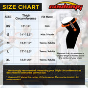 COOLOMG New Basketball Knee Pads Protective Knee Compression Sleeves for Youth Kids Adult