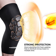 COOLOMG New Basketball Knee Pads Protective Knee Compression Sleeves for Youth Kids Adult