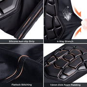 COOLOMG New Basketball Knee Pads Protective Knee Compression Sleeves for Youth Kids Adult