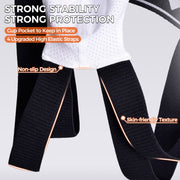 COOLOMG MMA Jock Straps with Cup for Men Adult 4-Straps Athletic Supporters with Groin Cup for BJJ Boxing Muay Thai Wrestling MD004