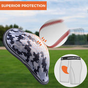 COOLOMG Athletic Cup Flex Protective Adult & Youth Cup for Baseball, Football, Lacrosse, Hockey, MMA