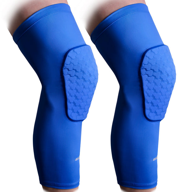 COOLOMG Basketball Knee Pads Compression Leg Sleeves for Volleyball Football Weightlifting SP013T