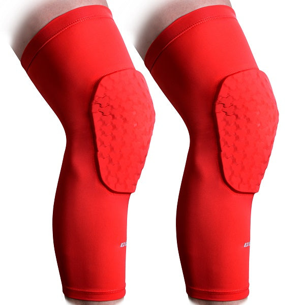 COOLOMG Basketball Knee Pads Compression Leg Sleeves for Volleyball Football Weightlifting SP013T