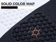 COOLOMG Basketball Knee Pads Compression Leg Sleeves Honeycomb Knee Pads