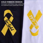 Yellow Ribbon Compression Arm Sleeves Child Cancer Awareness Sleeves for Sports Youth&Adult Sizes