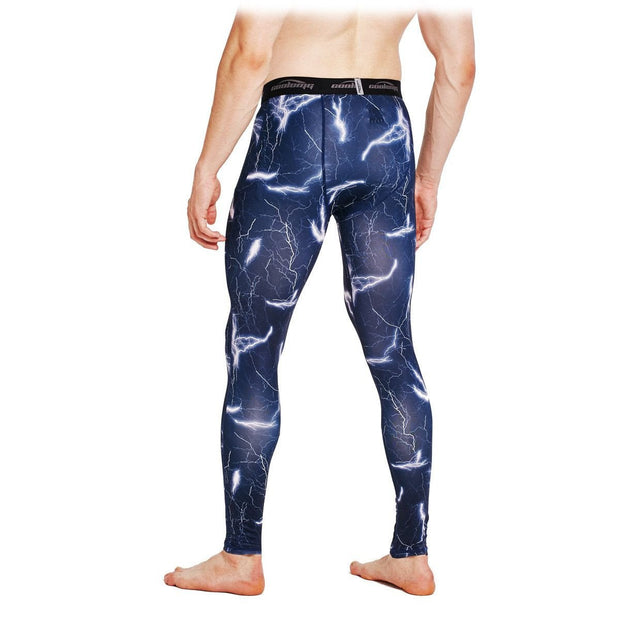 Navy Lightning Compression Pants