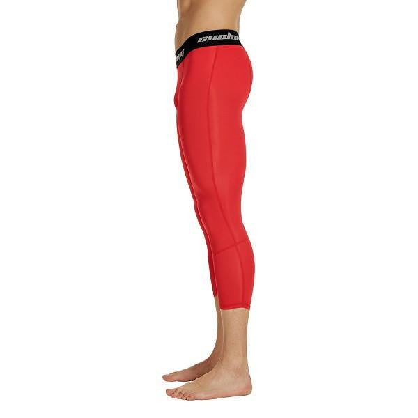 RED 3/4 Compression Tights