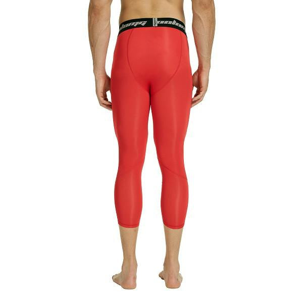 RED 3/4 Compression Tights