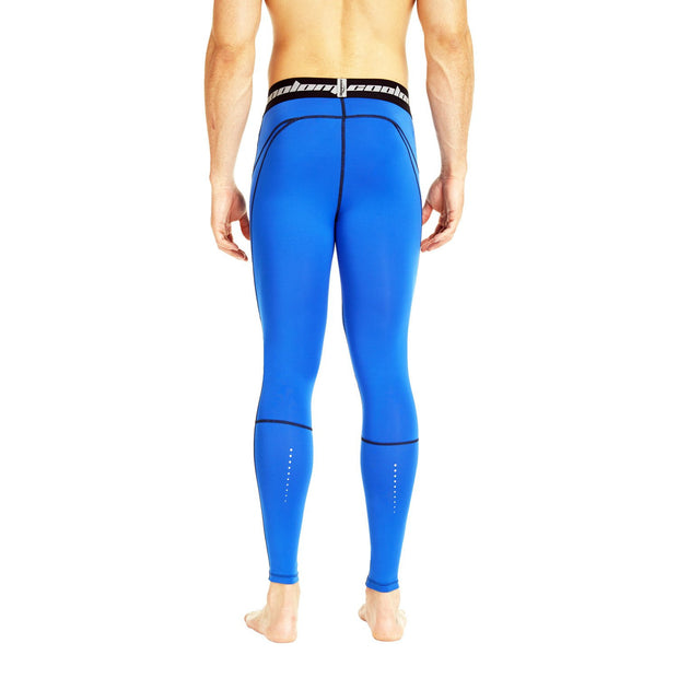 Dark Blue Compression Tights Pants