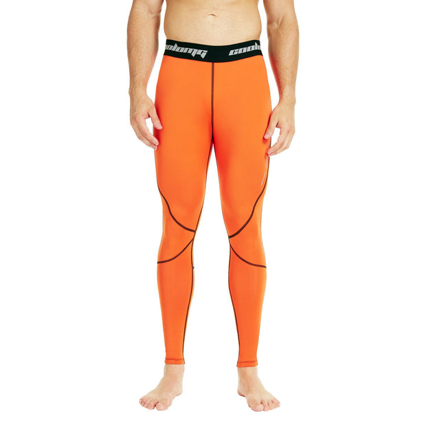 Orange Compression Pants