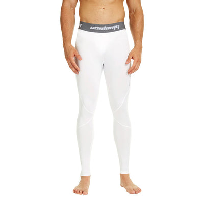 White Compression Pants