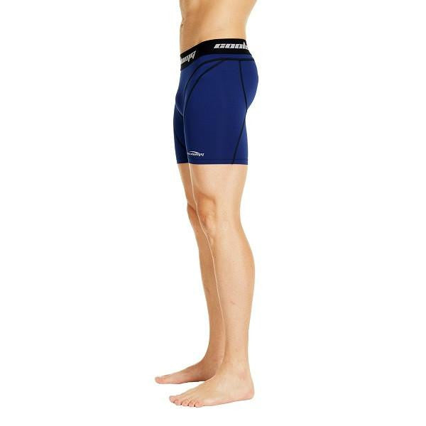 Men's Navy Training Compression Shorts