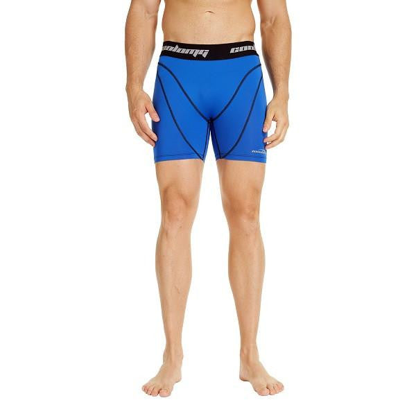Men's Compression Training Shorts Blue