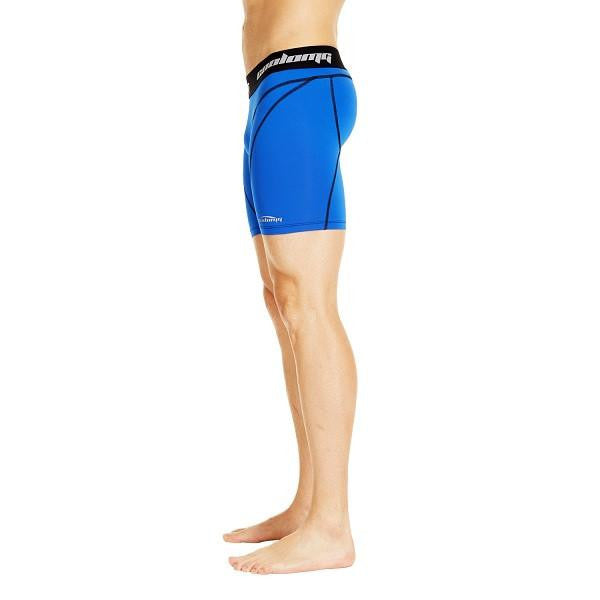 Men's Compression Training Shorts Blue