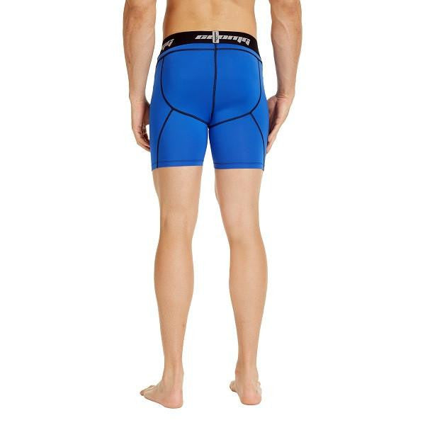 Men's Compression Training Shorts Blue