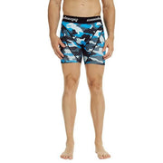 Men's Light Navy Camo 6'' Fitness Shorts