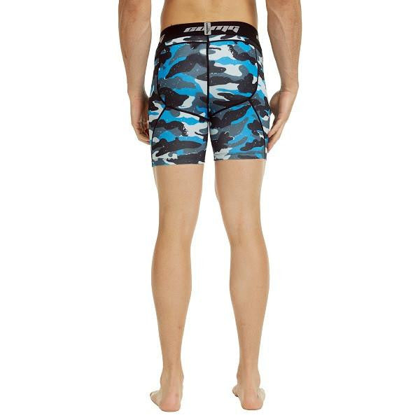 Men's Light Navy Camo 6'' Fitness Shorts