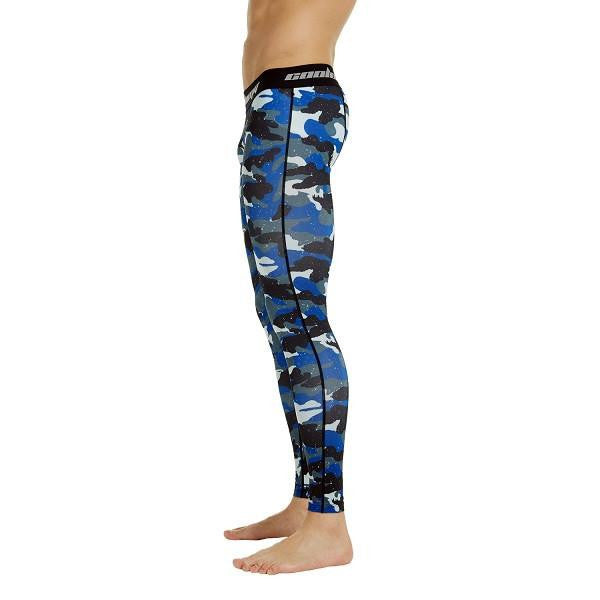Navy Camo Compression Pants