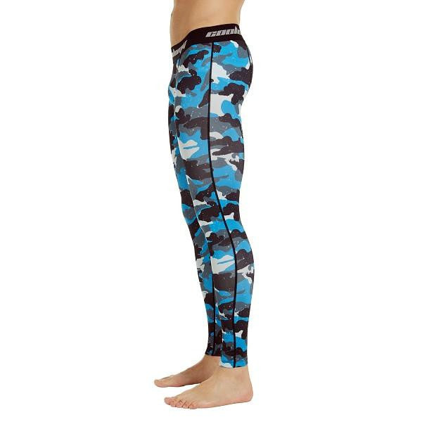 Light Navy Camo Compression Pants
