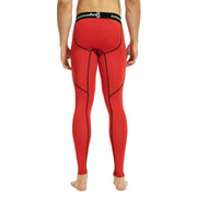 Red Compression Pants Tights