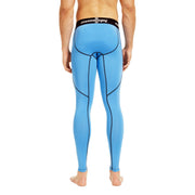 Light Blue Compression Pants Tights