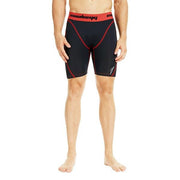 Men's Black Red 7'' Fitness Shorts
