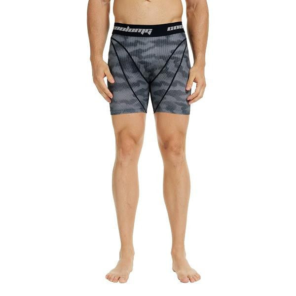 Men's Black Camo 6'' Fitness Shorts