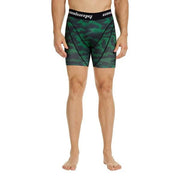 Men's Green Camo 6'' Fitness Shorts