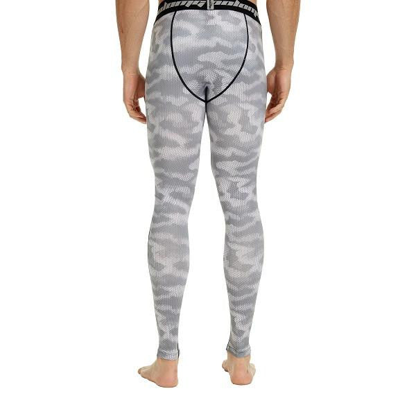 Camo Grey Compression Tights Pants